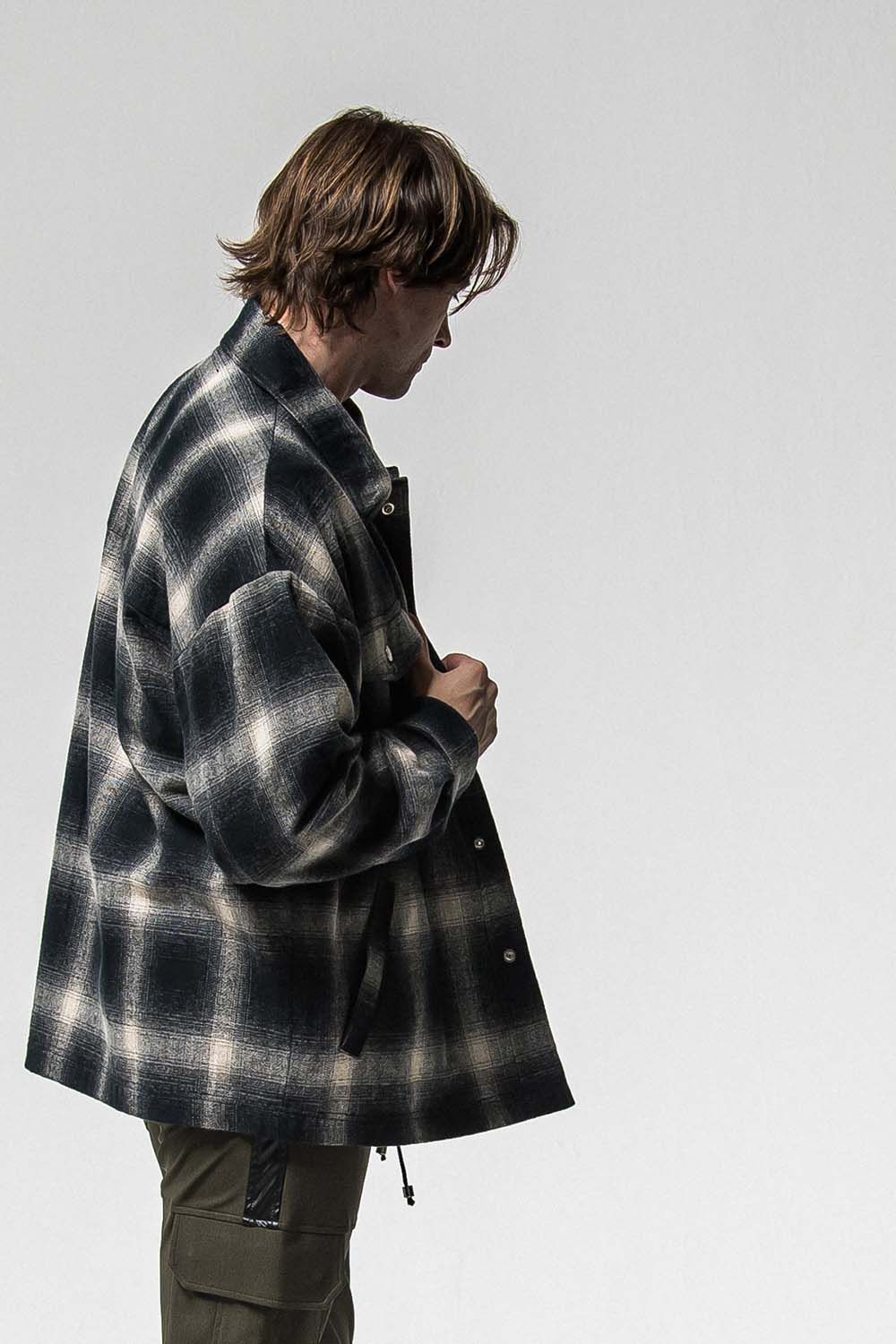 FLANNEL CHECK JK / フランネル チェック ジャケット