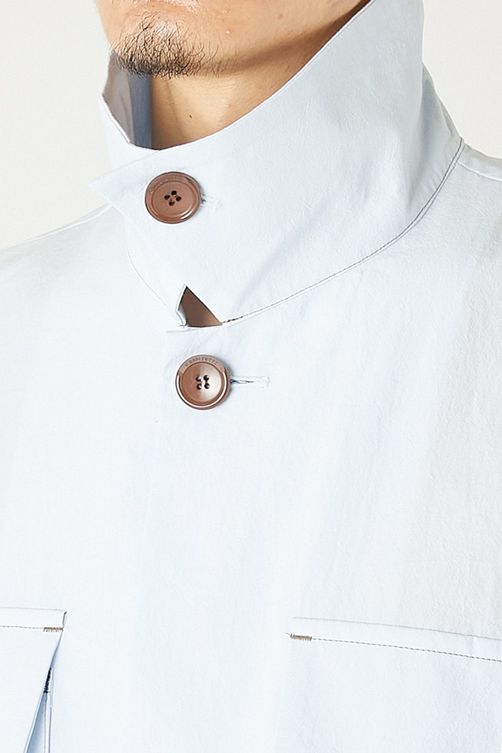 N.HOOLYWOOD COMPILE FLAP-POCKET HALF SLEEVE SHIRT / エヌハリウッド コンパイル フラップポケット ハーフスリーブ シャツ