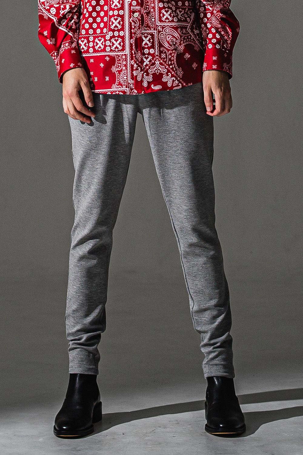 CHRIS EASY BLISTER TUCK PANTS / ブリスターニット クリス イージー タック パンツ