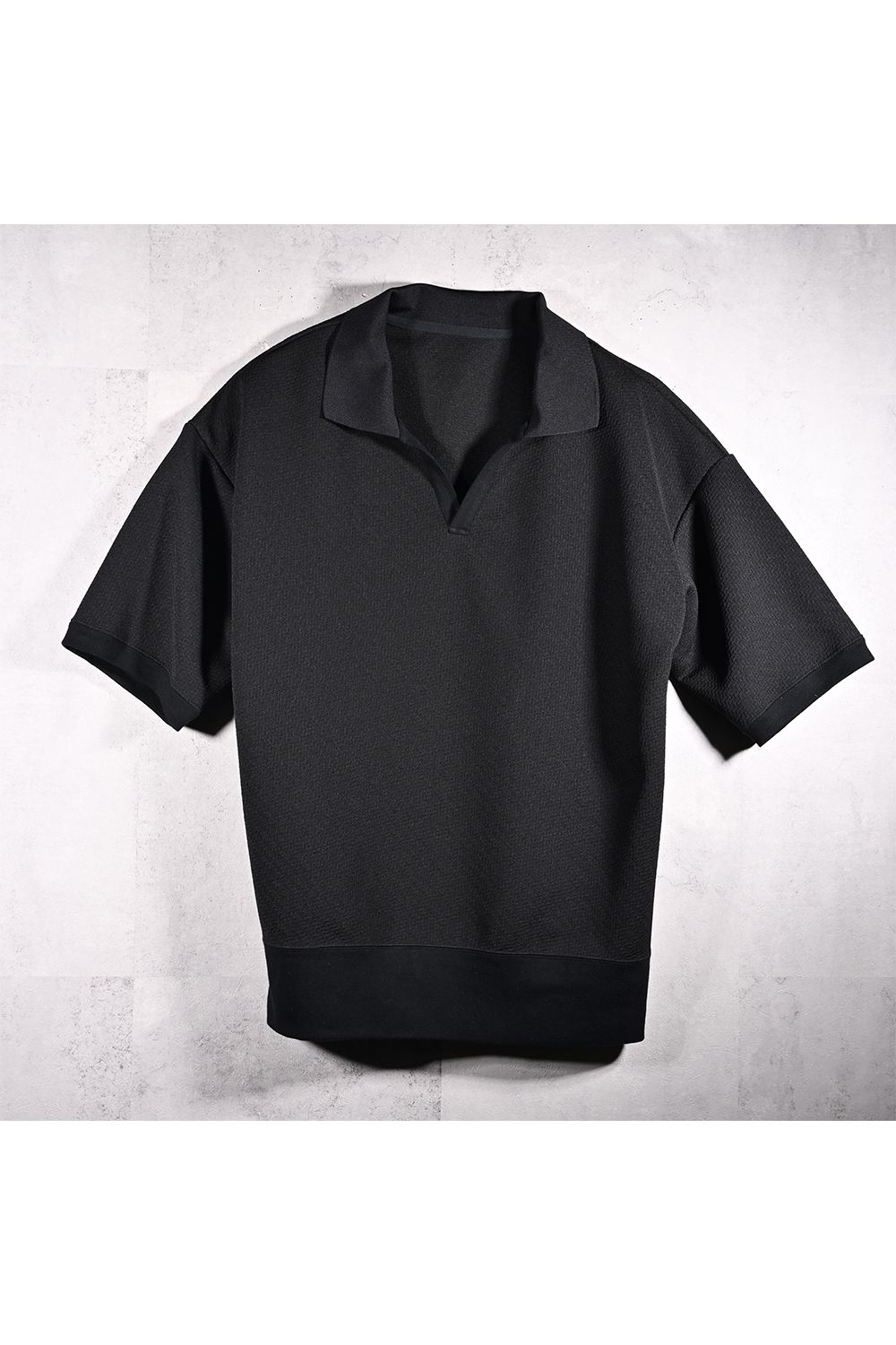 blisterpolo / オーバーサイズスキッパーポロ