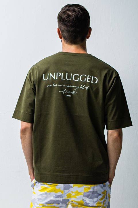 unplugged back T / アンプラグド バック ティーシャツ