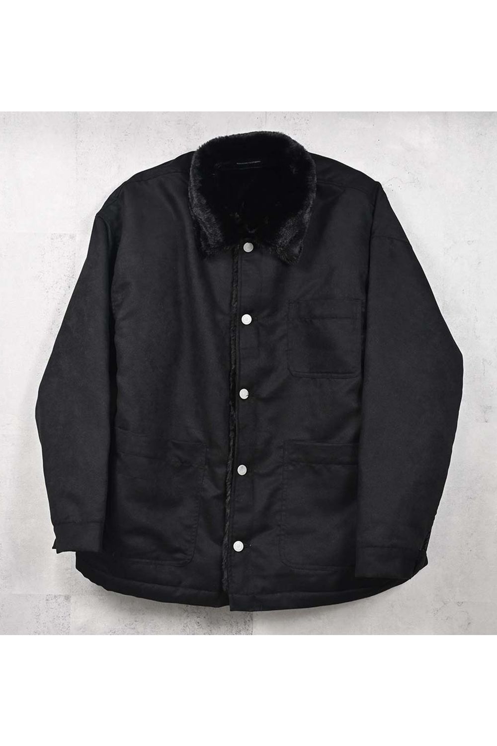 SUEDE FUR COVER ALL / スウェード ファー カバーオール