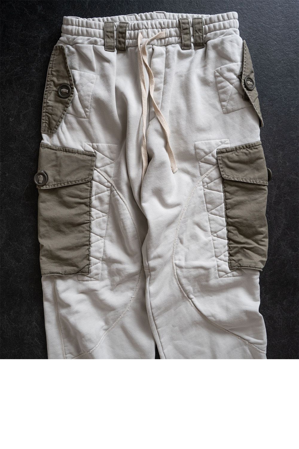 PARACHUTE SWEATPANTS / パラシュート スウェット パンツ リメイクパンツ
