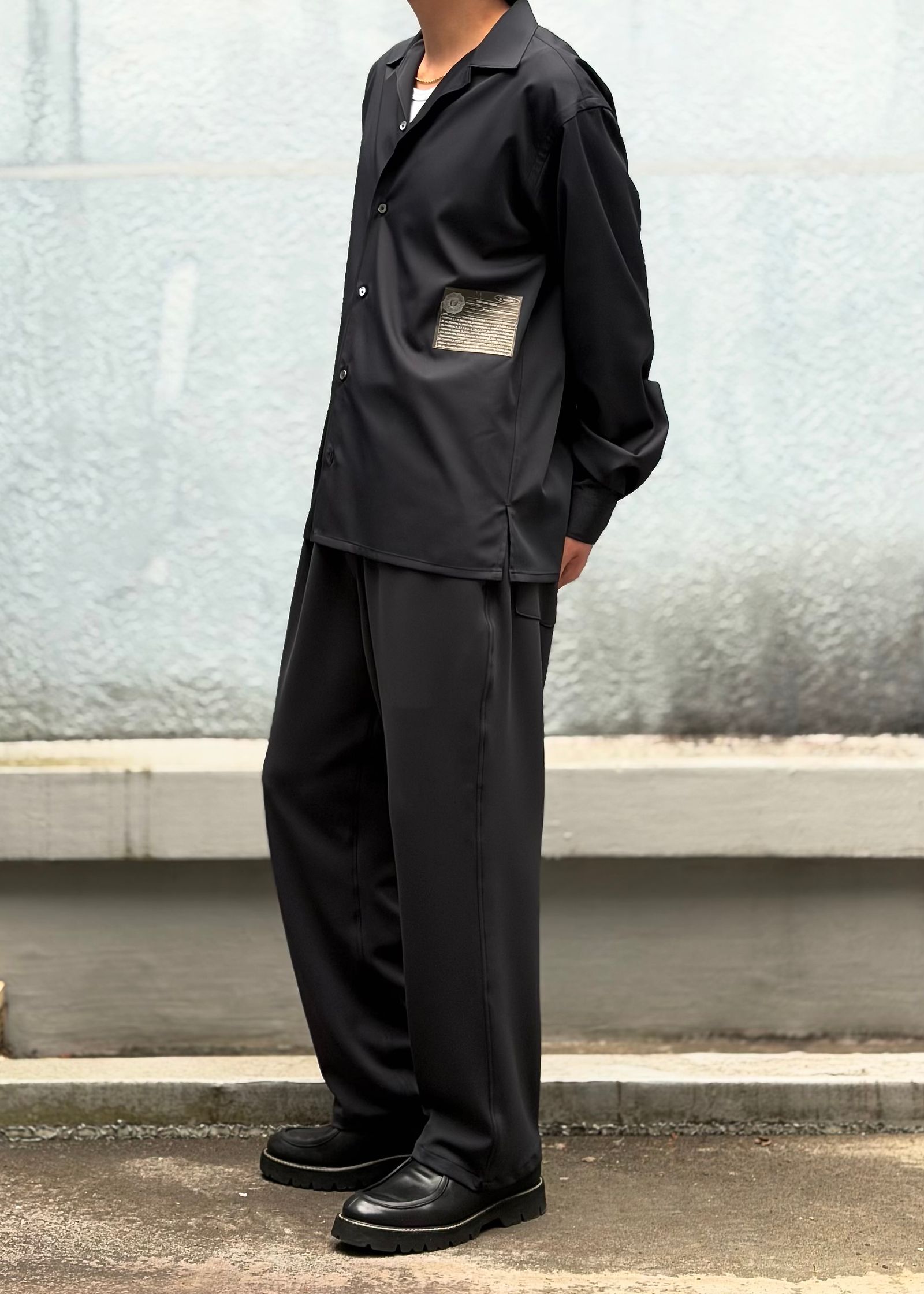 【DELAY】will shirts & Emilio DB WIDE PANTS