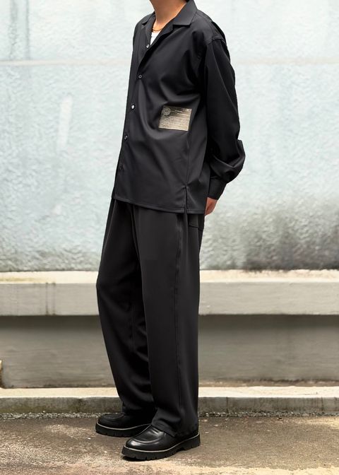 【DELAY】will shirts & Emilio DB WIDE PANTS
