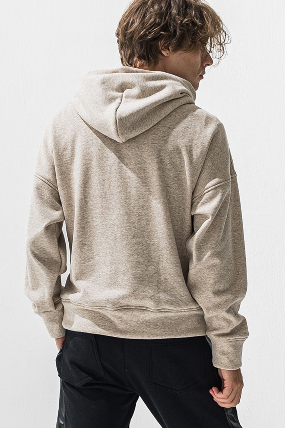 RC velours fleece hoodie / RCロゴ 裏起毛 ベロア フリース フーディー