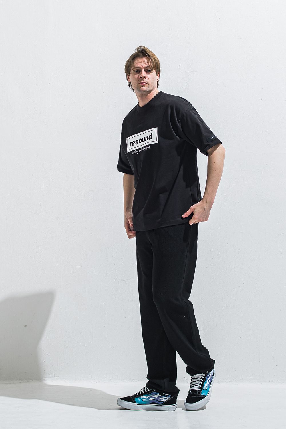 SEMI WIDE TUCK PANTS / セミワイド タック パンツ