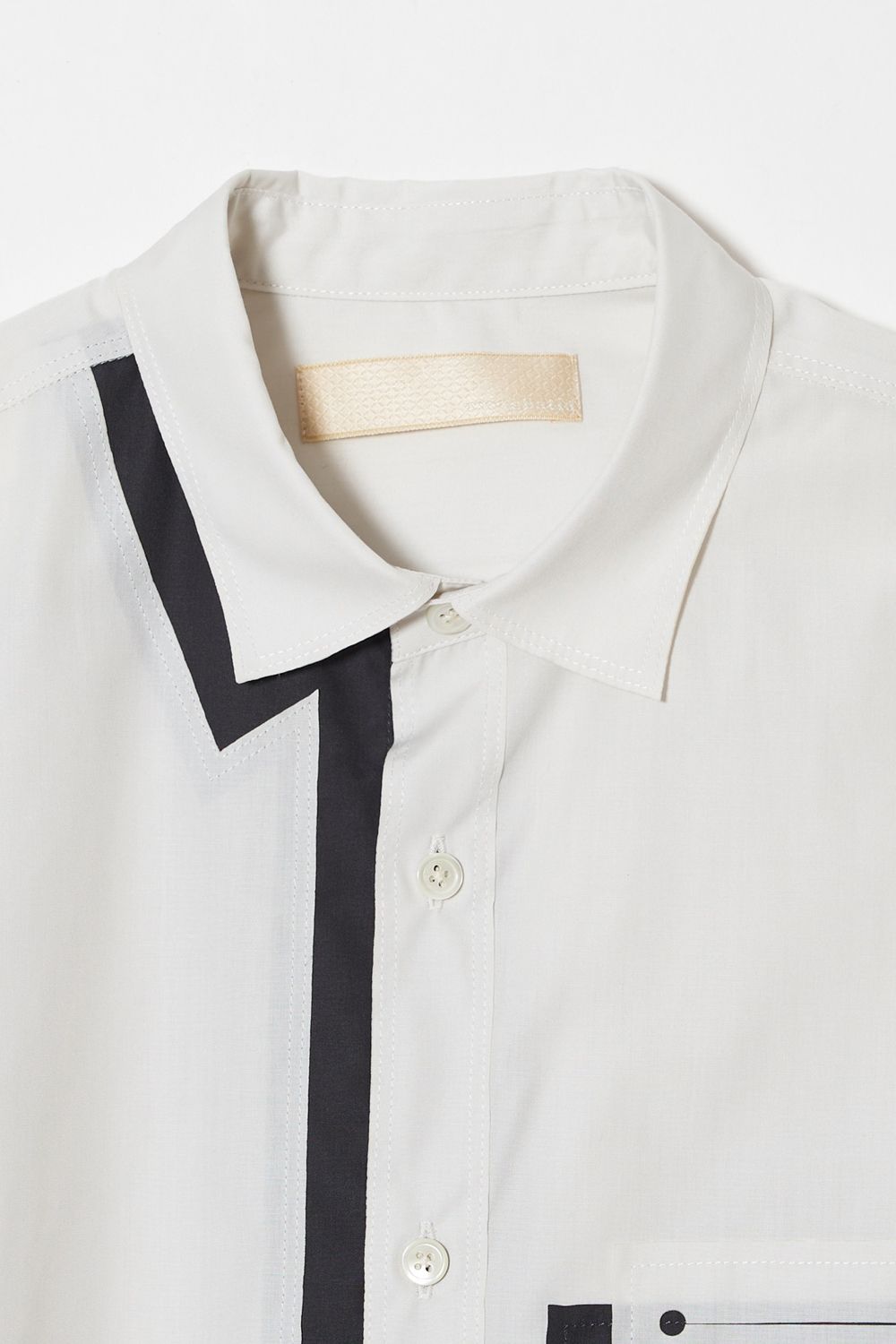 Laser cut regular shirt / レーザー カット レギュラー シャツ