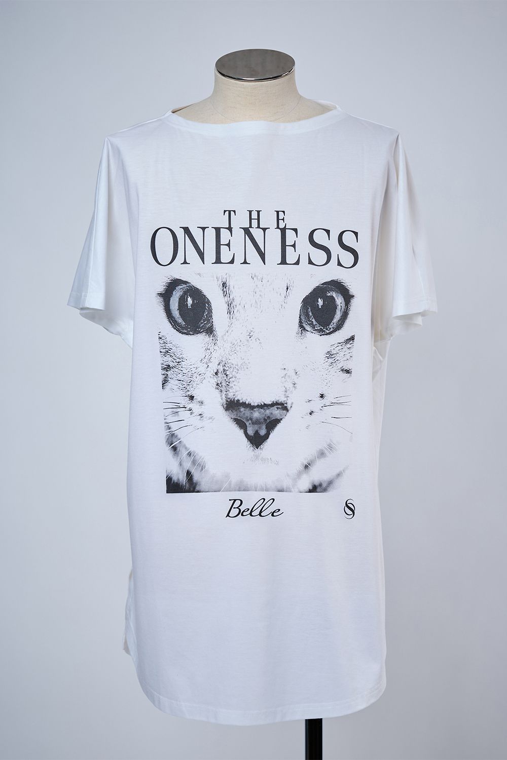 Organic Cotton French Sleeve T / Super Givers × THE ONENESS  犬猫保護活動チャリティー フレンチスリーブ Tシャツ