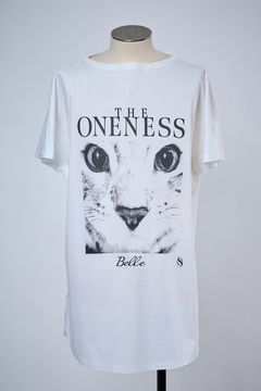 Organic Cotton French Sleeve T / Super Givers × THE ONENESS  犬猫保護活動チャリティー フレンチスリーブ Tシャツ
