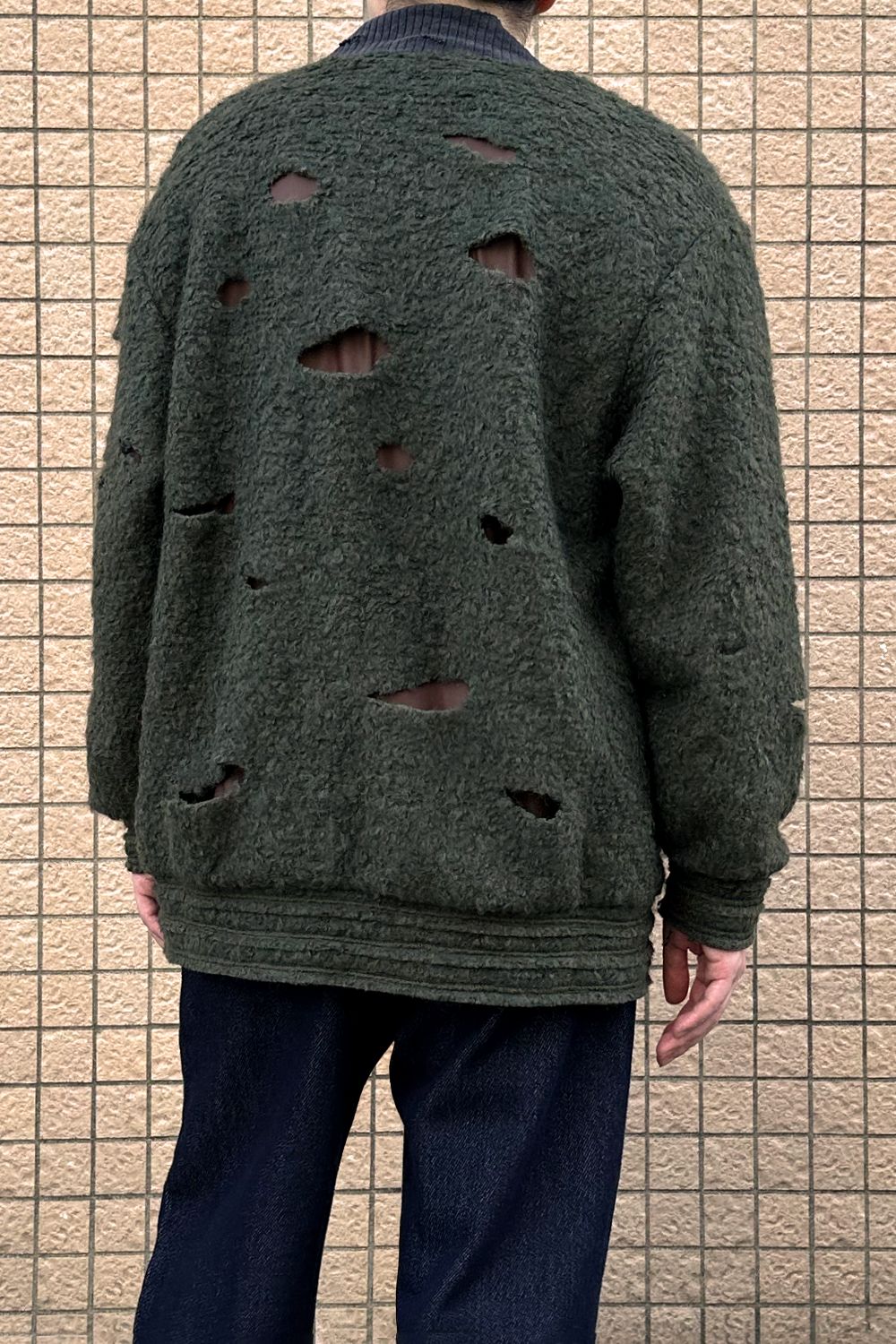 Loop tweed CD / ループ ツイード カーディガン