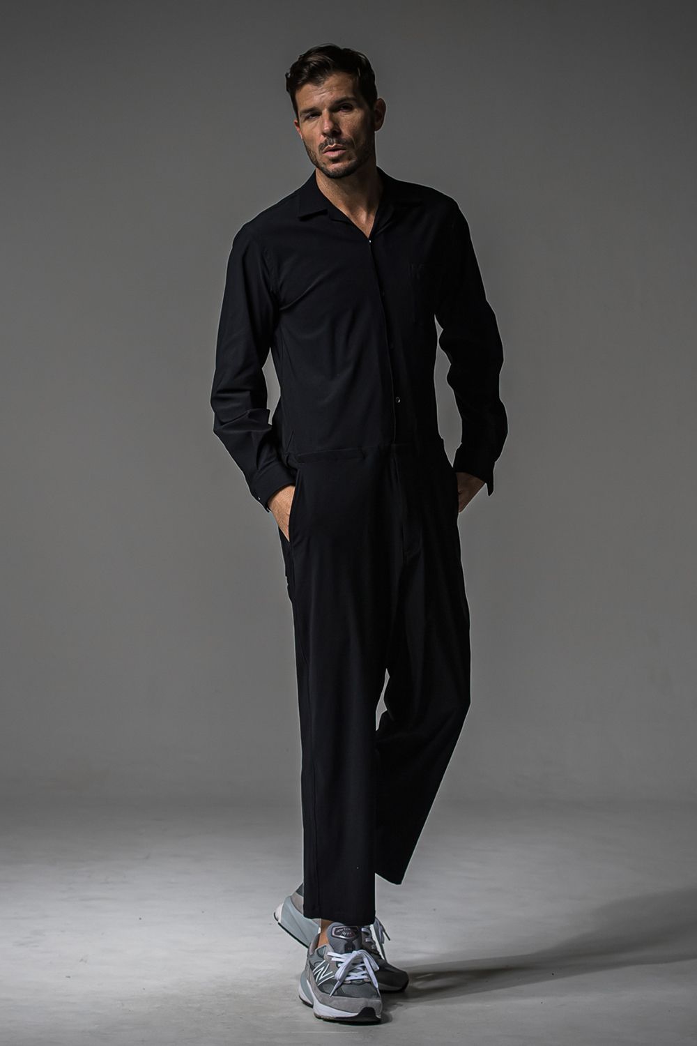 rage nylon all in one / ロングスリーブシャツオールインワン