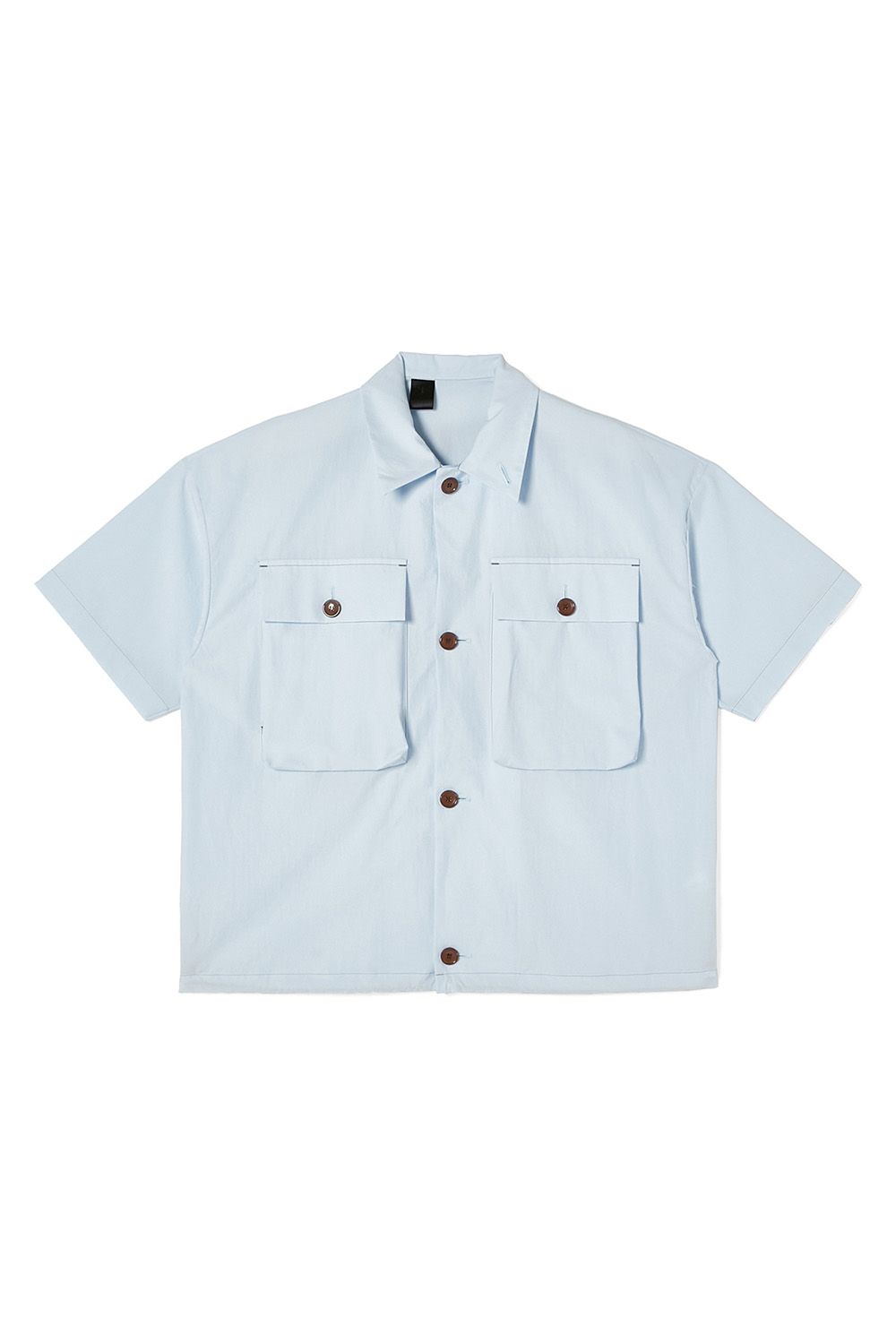 N.HOOLYWOOD COMPILE FLAP-POCKET HALF SLEEVE SHIRT / エヌハリウッド コンパイル フラップポケット ハーフスリーブ シャツ