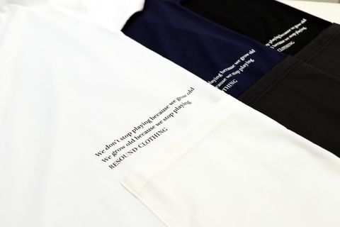 おすすめTシャツ、RESOND CLOTHING×laid-back別注SIDE POCKET OVER TEE！