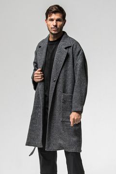 GOWN OVER COAT / オーバーサイズ ガウン コート