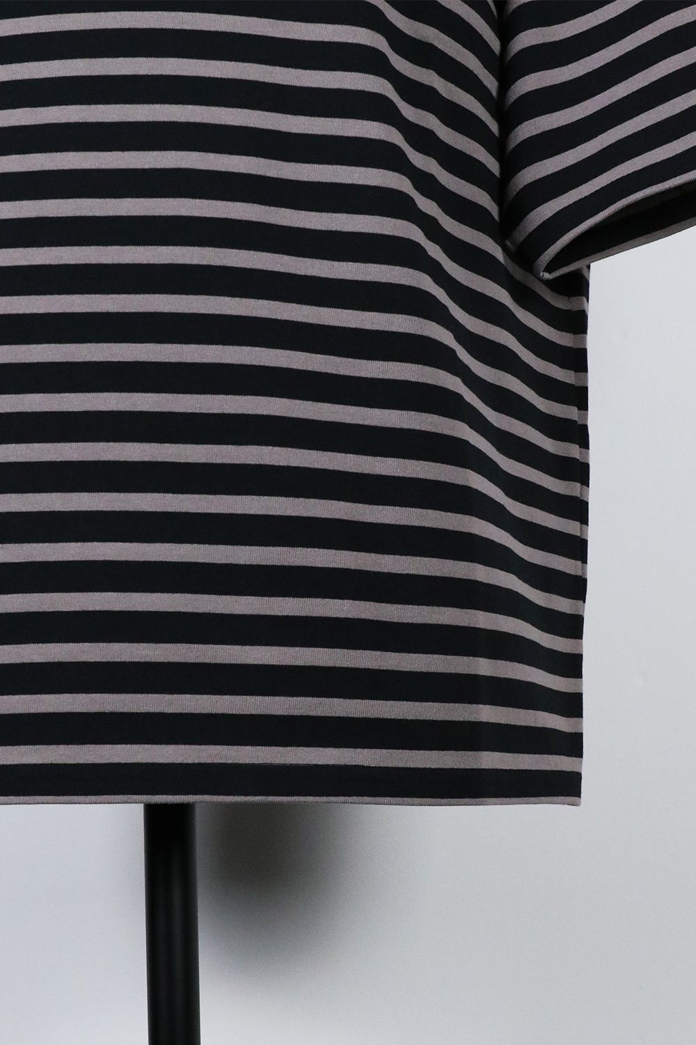 30//1 ORGANIC COTTON KNIT BASQUE SHIRT S/S / オーガニックコットン ニット バスクシャツ ショートスリーブ