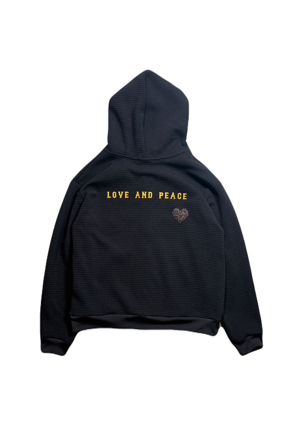 PATCH WAFFLE HOODIE / パッチ ワッフル フーディ