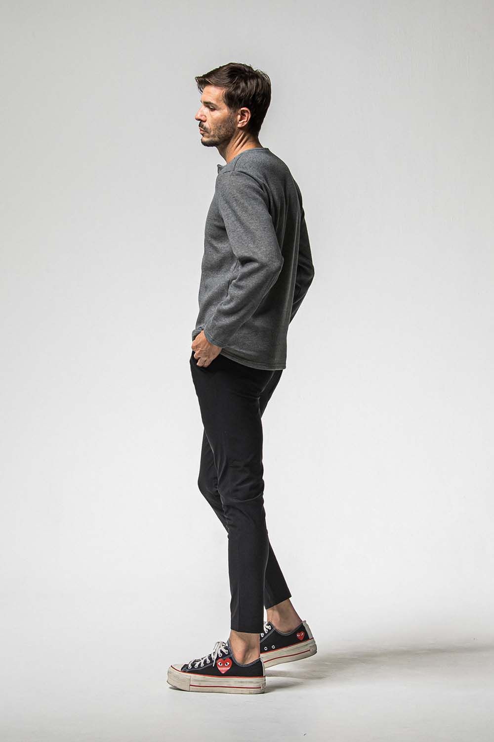 CHRIS EASY HEAT TUCK PANTS / クリス イージー ヒート タックパンツ
