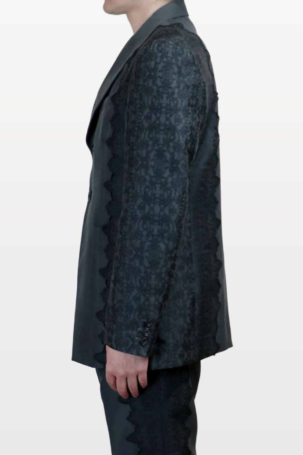 Lace jacquard JKT / レース ジャガード ジャケット