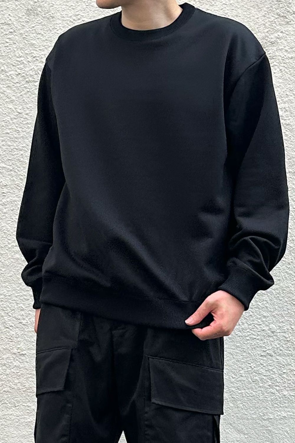 CHAIN QUILT LS T / チェーン キルティング プルオーバー