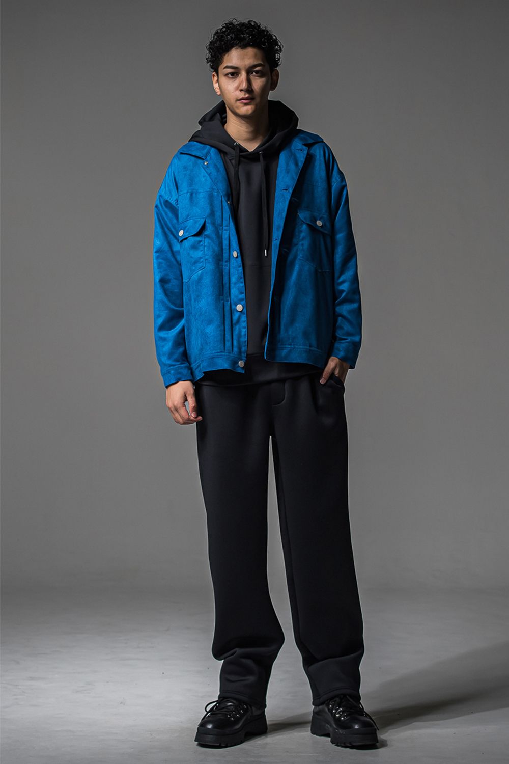 BACK ID LOOSE HOODIE / バックロゴ ルーズフーディー