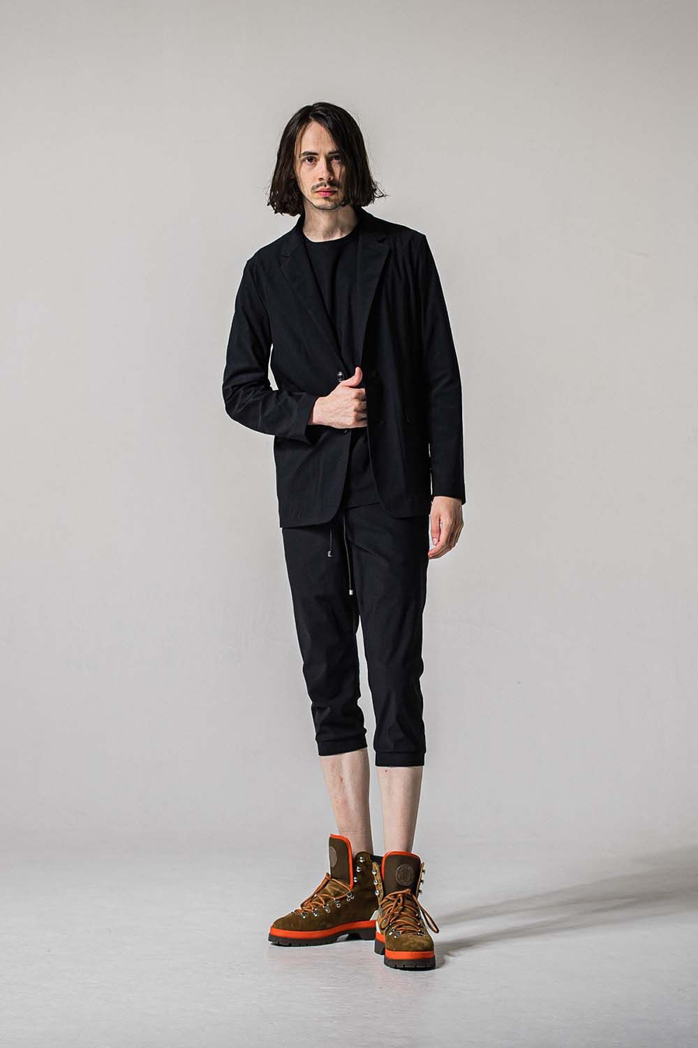 RE CROPPED PT / ナイロン イージー クロップドパンツ