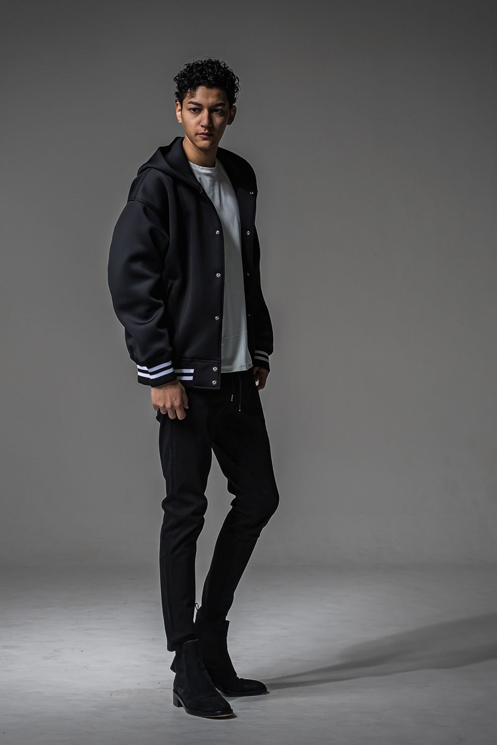 HD VARSITY HOODIE / ヘビーダンボール バーシティーフーディー