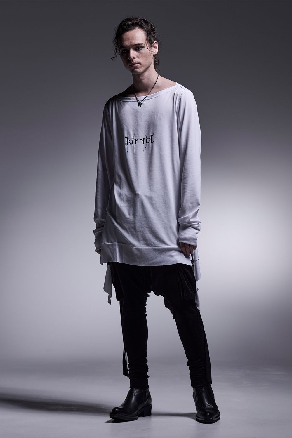 BEATENJIKU Boat Neck Flare T-Shirt / ベア天竺 ボートネック フレアTシャツ