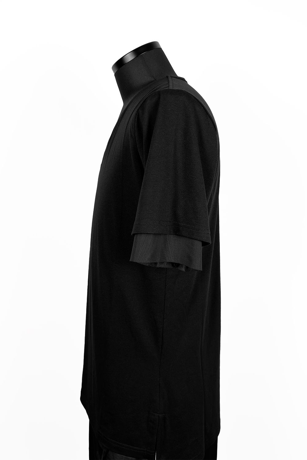 BEA-TENJIKU Slit Hem Layered T-Shirt / ベア天竺 スリットヘムレイヤードTシャツ