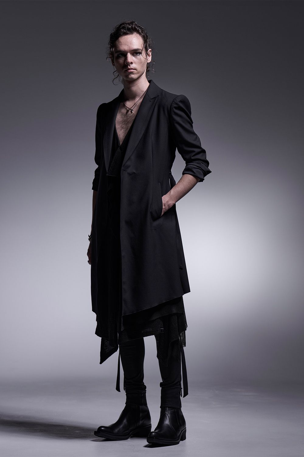 TWS Tropical Long Flare Jacket / TWSトロピカル ロングフレアジャケット