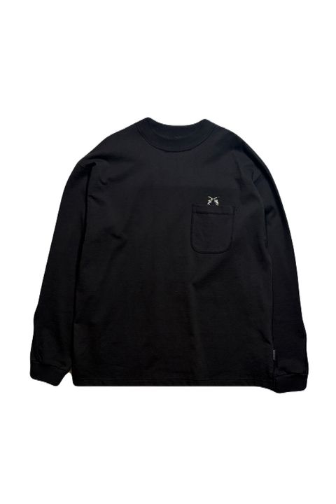 POCKET L/S T CRY / ポケット ロングスリーブ Tシャツ クロスガン クリスタル
