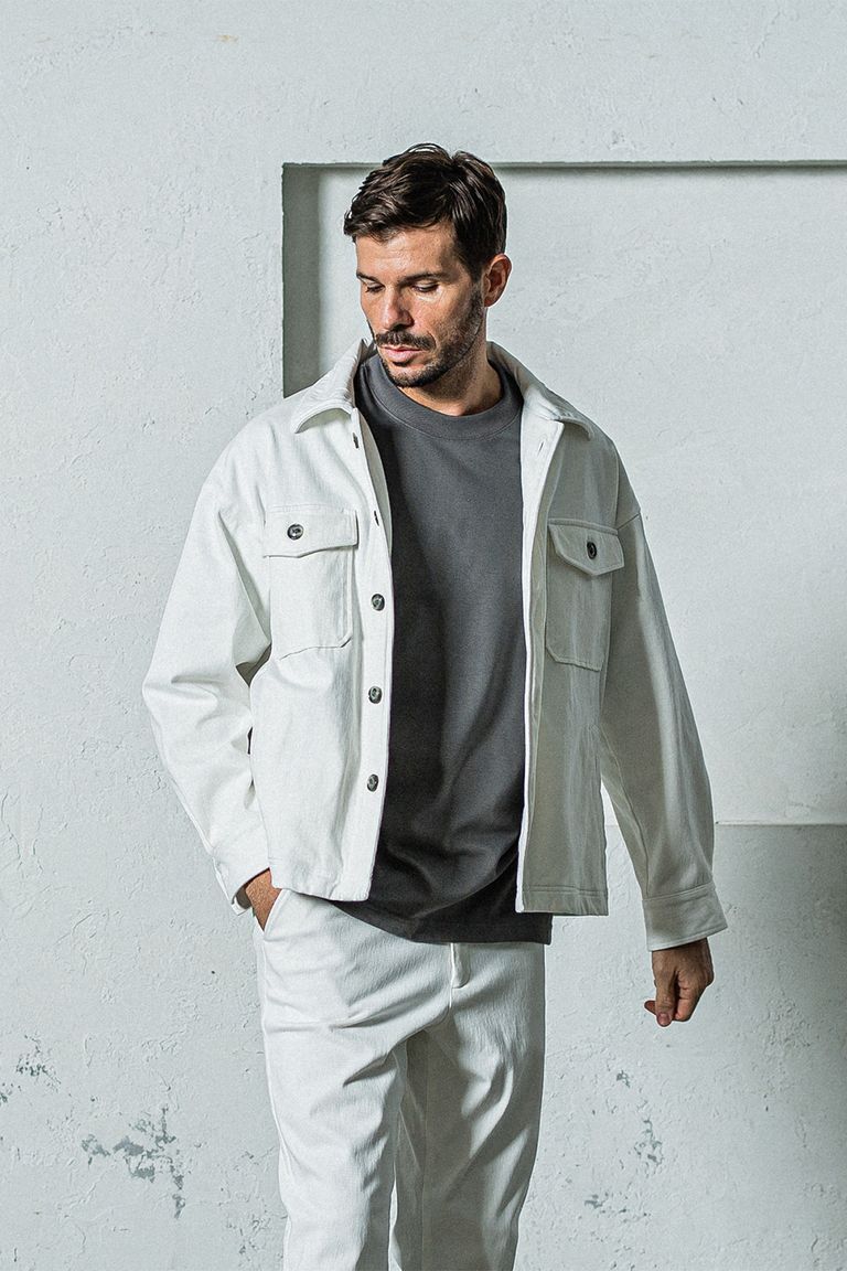 RESOUND CLOTHINGから本日入荷のJERSEANS素材のセットアップが可能なOVER CPOがおすすめです！＆パンツも入荷しました！