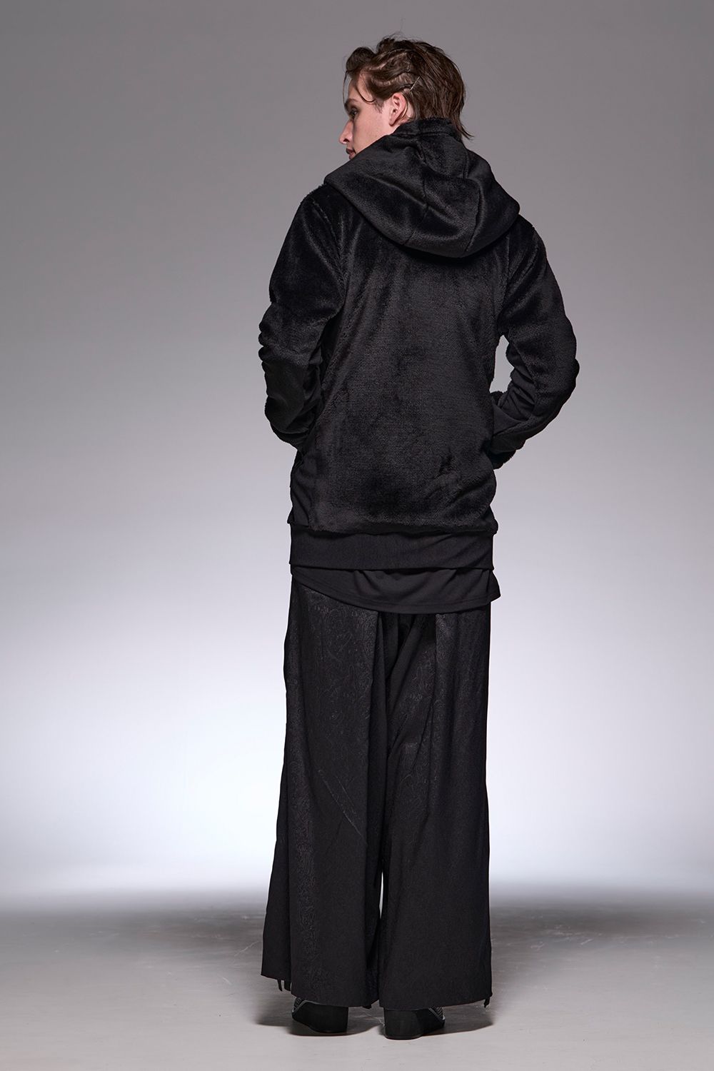 Short Fur Zip Hoodie / ショートファー ジップフーディー