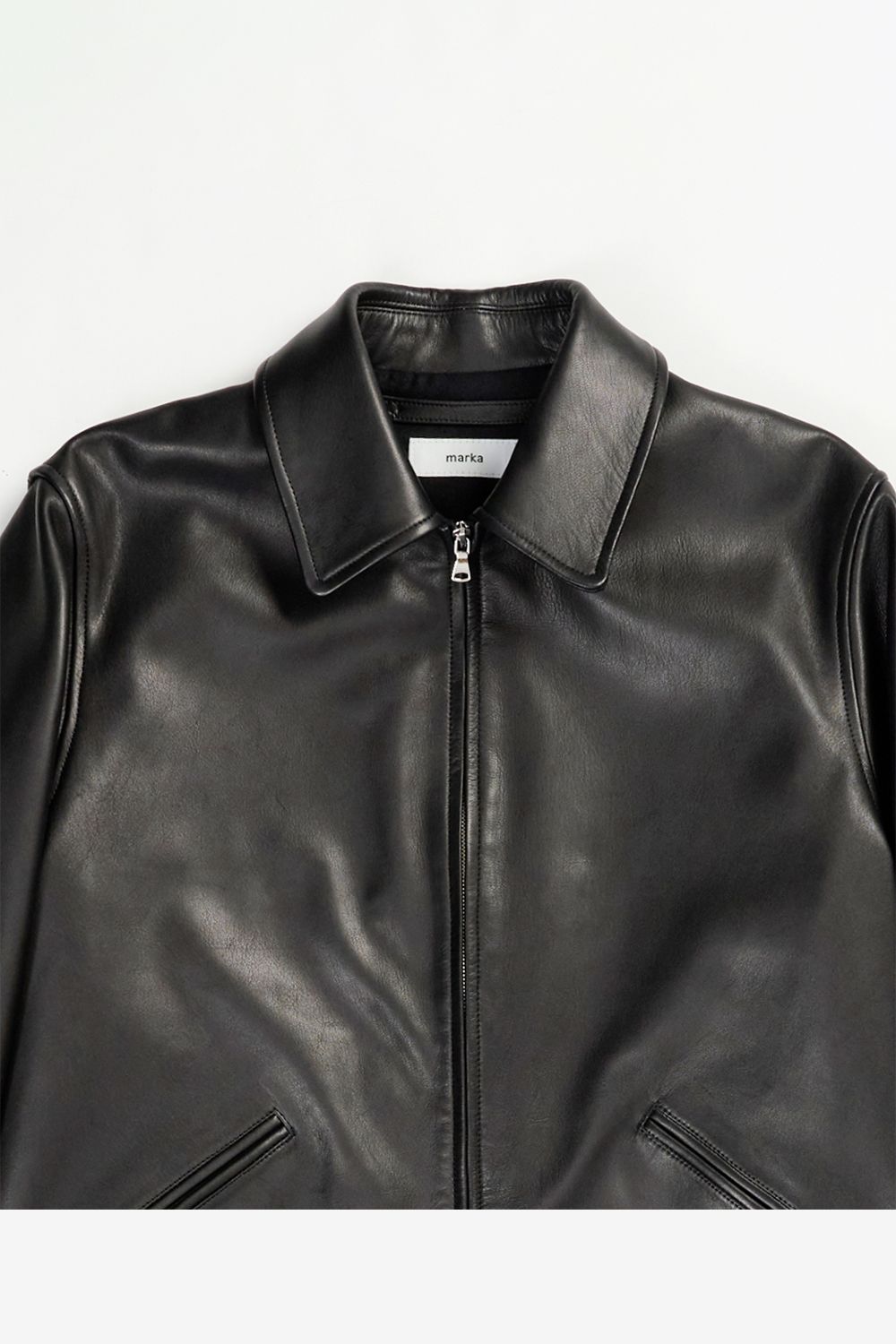 marka - SHEEP LEATHER RIDERS JACKET / シープ レザー ライダース ジャケット | laid-back