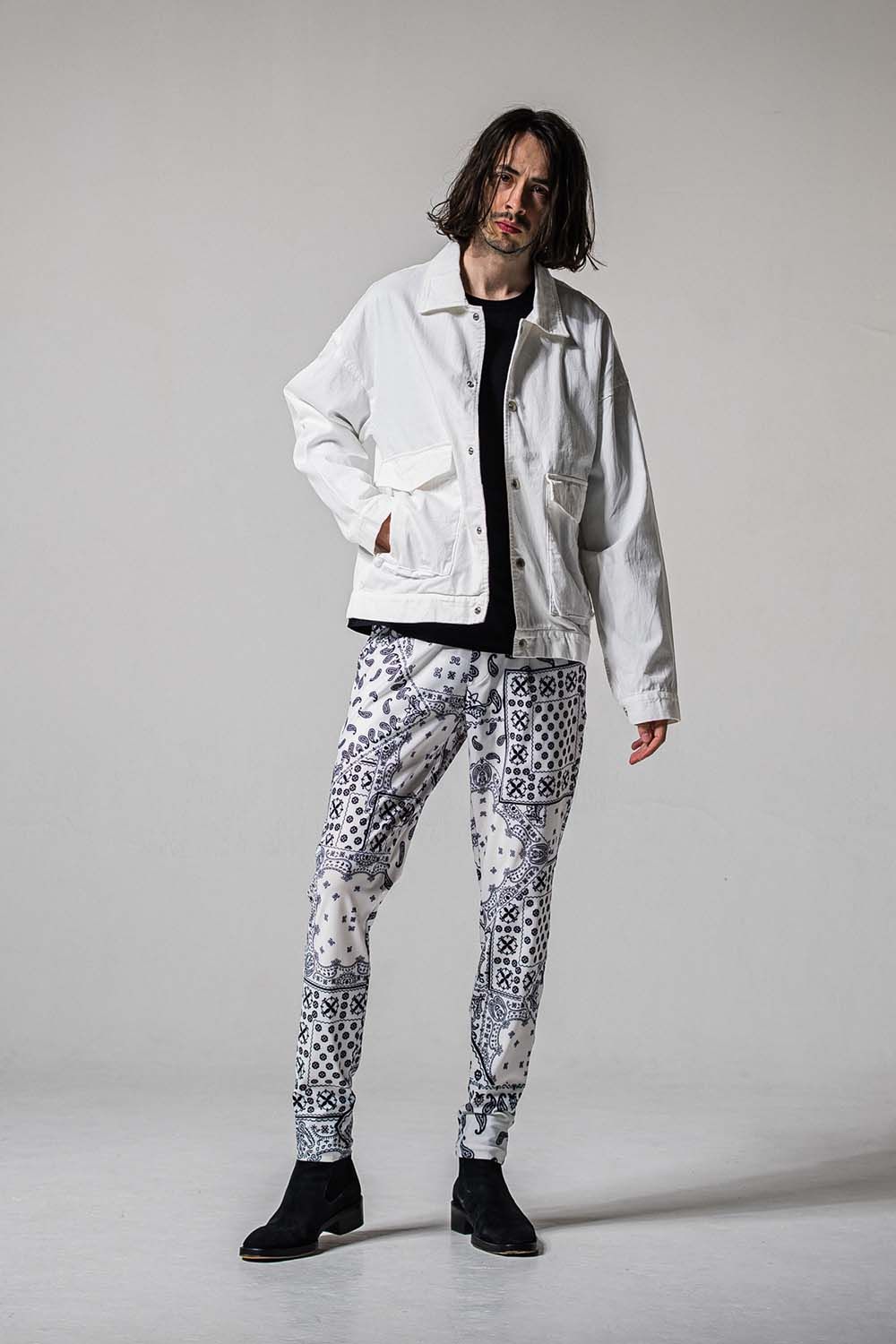 CHRIS EASY TUCK PANTS / クリス イージー タック パンツ