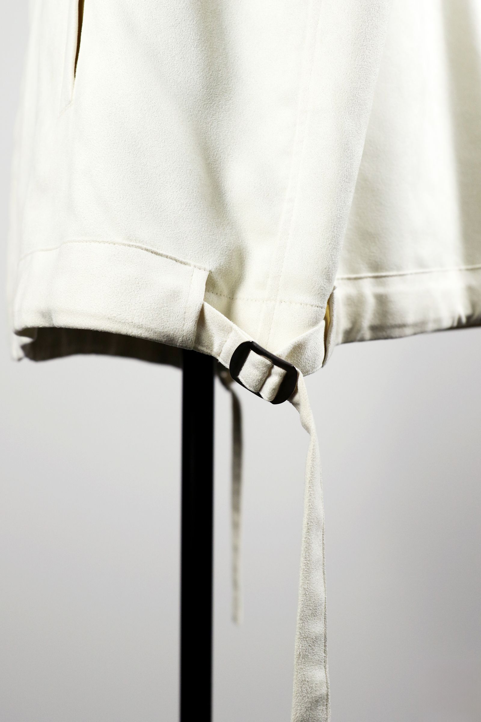 Eco suede shirt BL  / エコ スエード シャツ ブルゾン