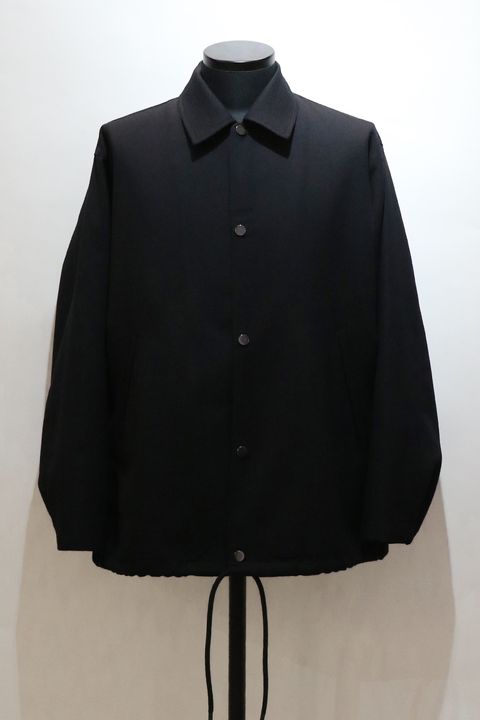 ORGANIC WOOL HONEYCOMB COACH JACKET / オーガニック ウール ハニカム コーチジャケット