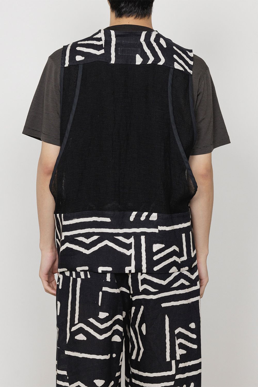 LINEN TROPICAL FIELDMAN VEST / リネントロピカル フィールドマンベスト