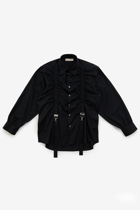 Fake suspenders shirt / フェイク サスペンダー シャツ