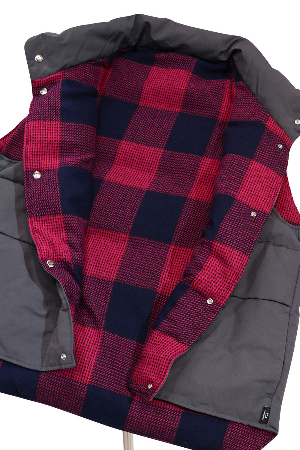 N.HOOLYWOOD - N.HOOLYWOOD COMPILE × WOOLRICH REVERSIBLE VEST