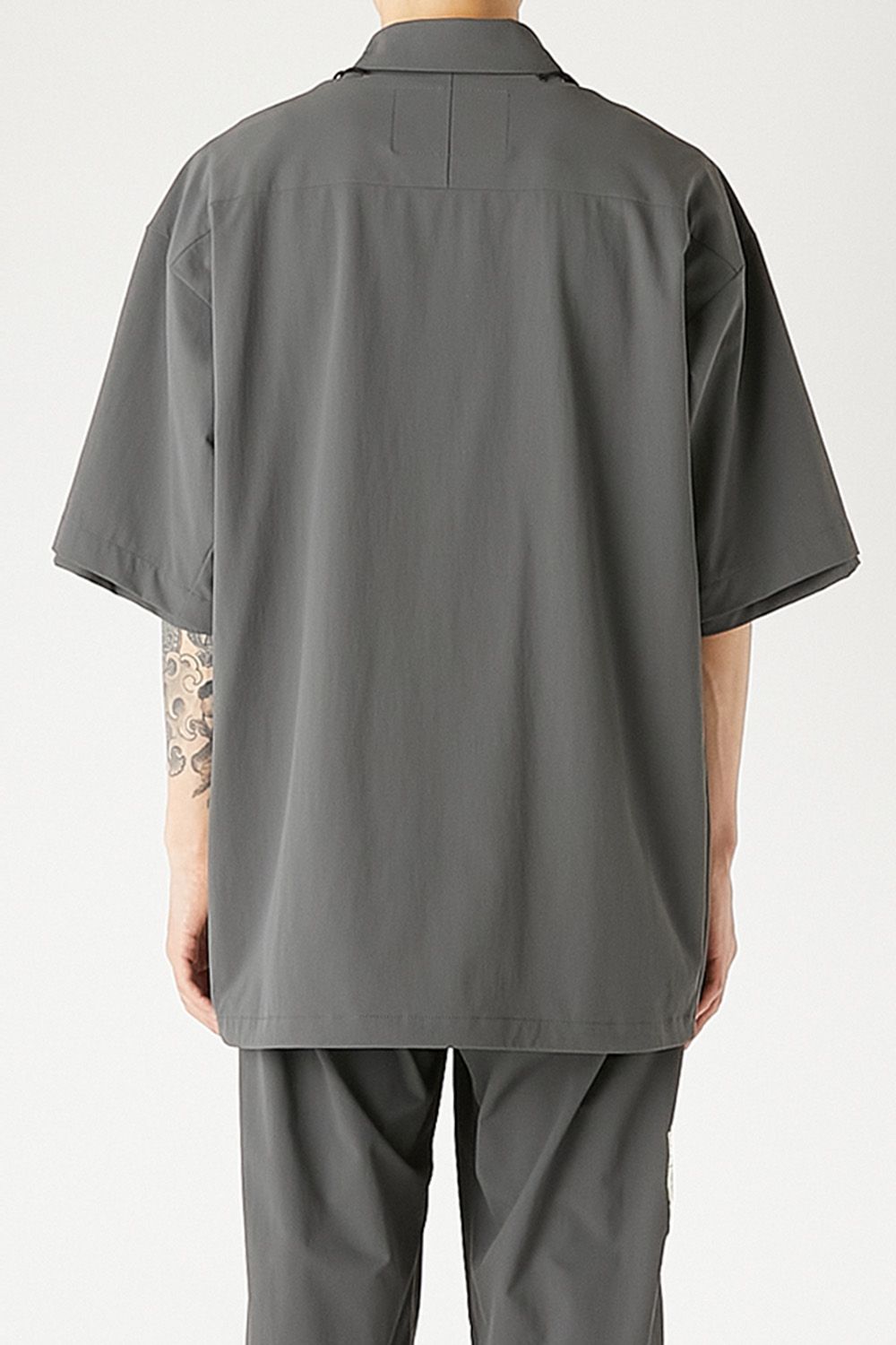 N.HOOLYWOOD TEST PRODUCT EXCHANGE SERVICE DRAWSTRING SHIRT / エヌハリウッド テストプロダクトエクスチェンジサービス ドローストリング シャツ