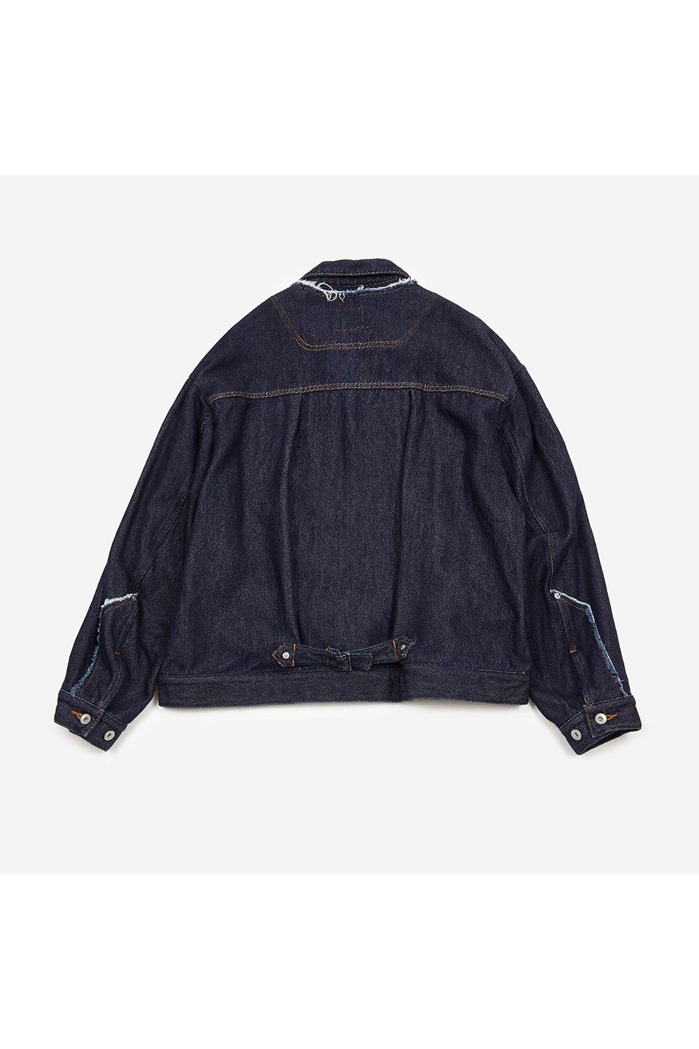 Loose twist yarn denim BL / ルーズ ツイスト ヤーン デニム ブルゾン