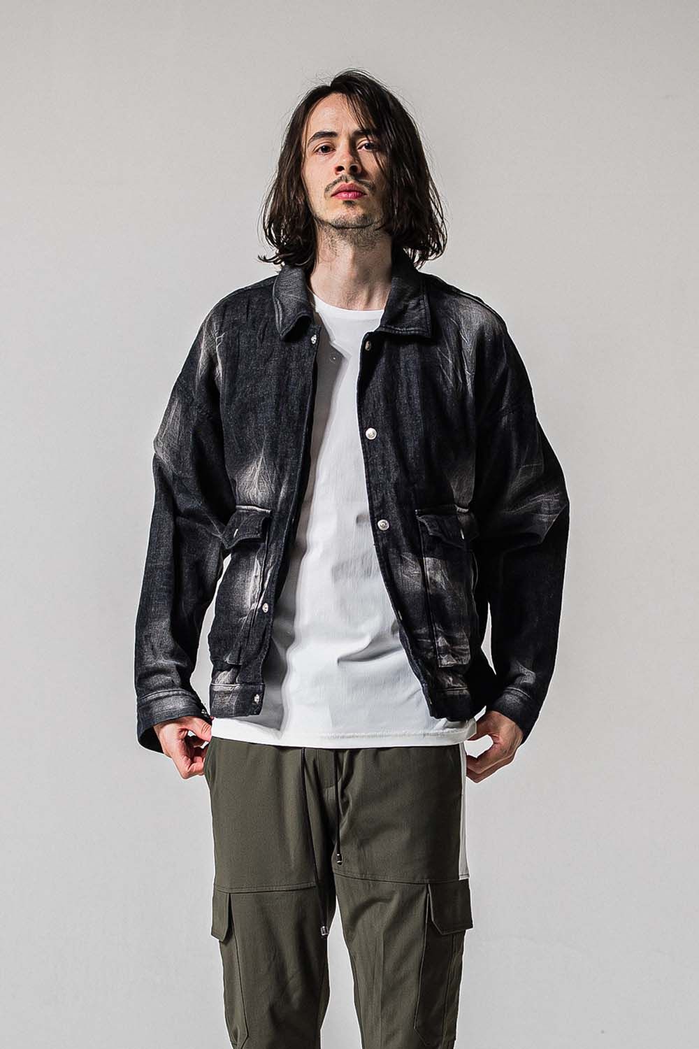 LDENIM AG FLIGHT JK / ライトデニム AG フライト ジャケット