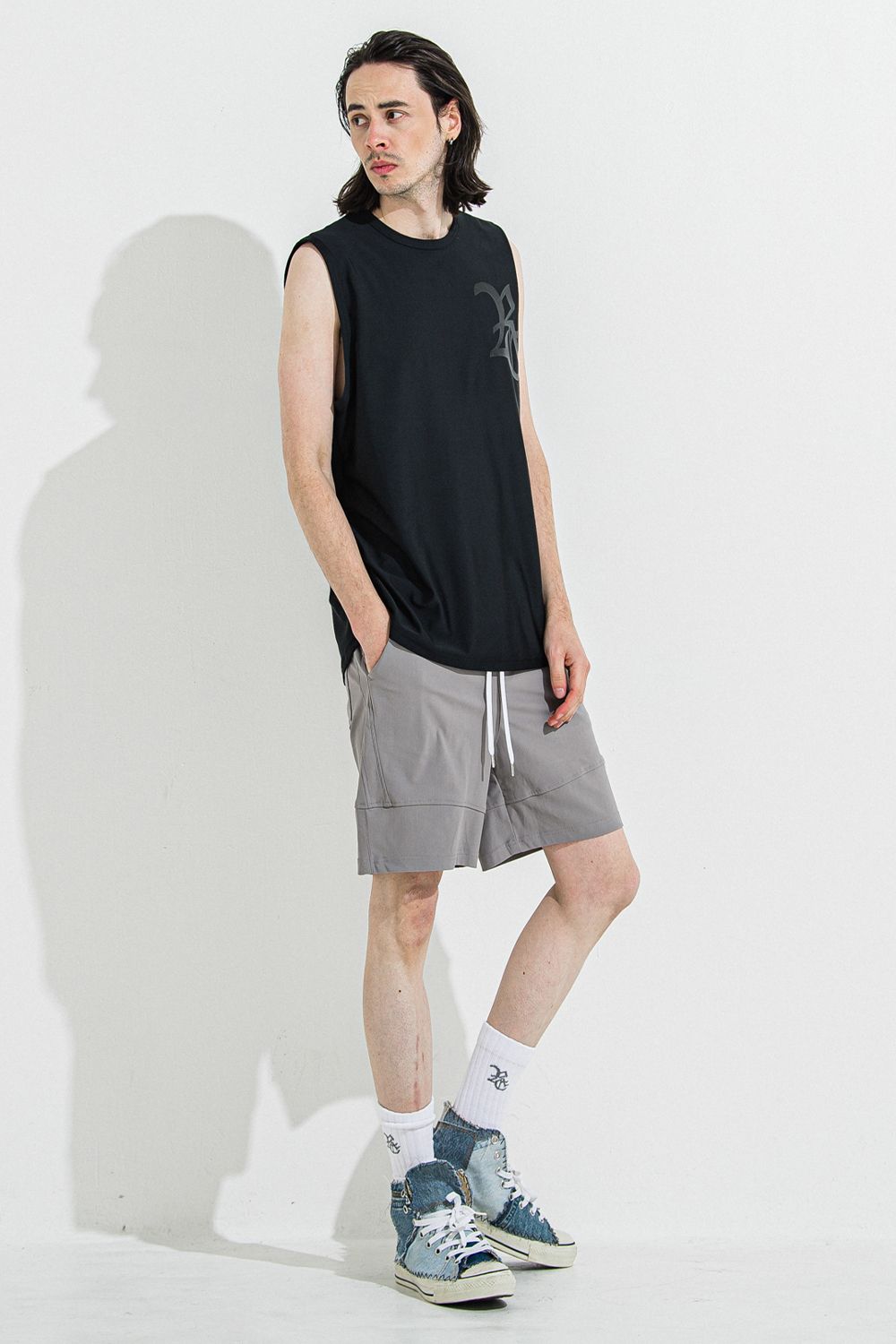 試着のみ Resound clothing WAVE ラッシュ ノースリーブ 試着のみ Resound clothing WAVE ラッシュ ノースリーブ トップス