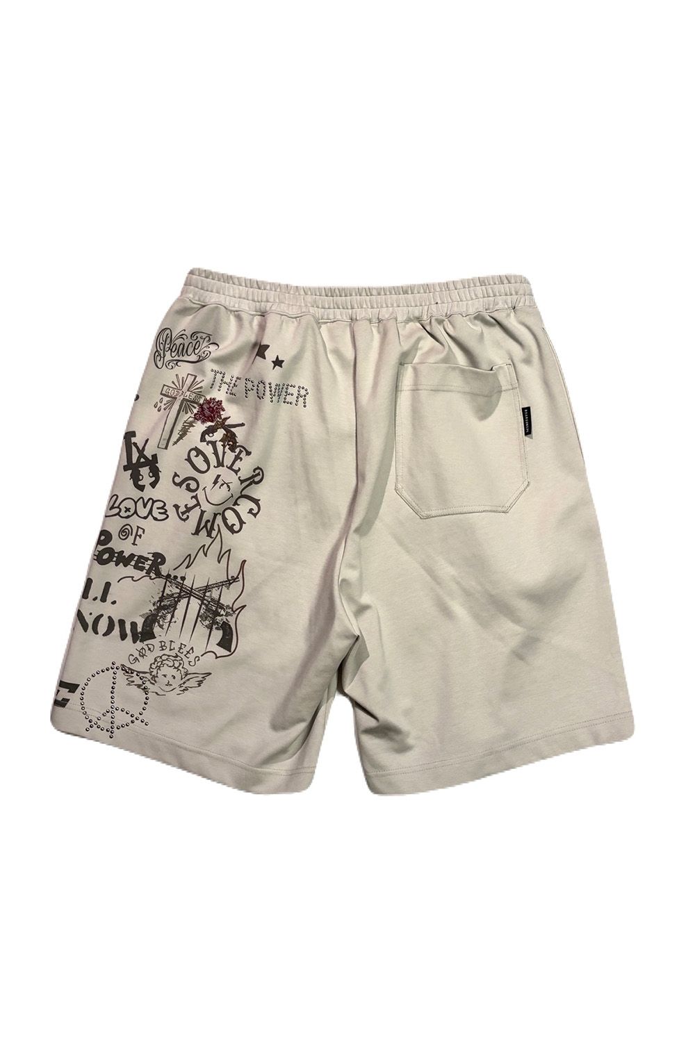 ST/JER SHORTS INKJET / ストレッチジャージ ショートパンツ インクジェットプリント