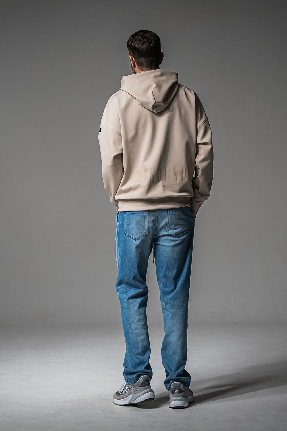 DENIM JERSEY WIDE PT / デニムジャージワイドパンツ