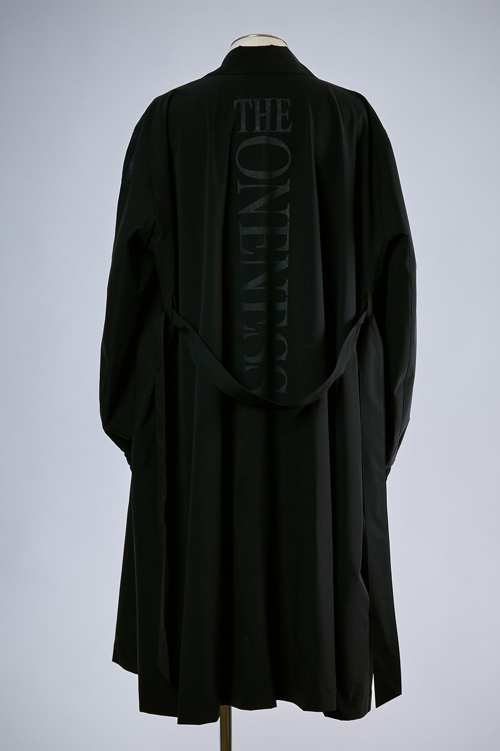 Taffeta Drape Coat / タフタ ドレープ コート