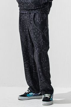 CHRIS EASY WIDE TUCK PANTS / クリス イージー ワイド タックパンツ スラックスイージーパンツ