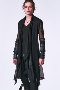Lace Mesh Stole Cardigan / レースメッシュ ストールカーディガン