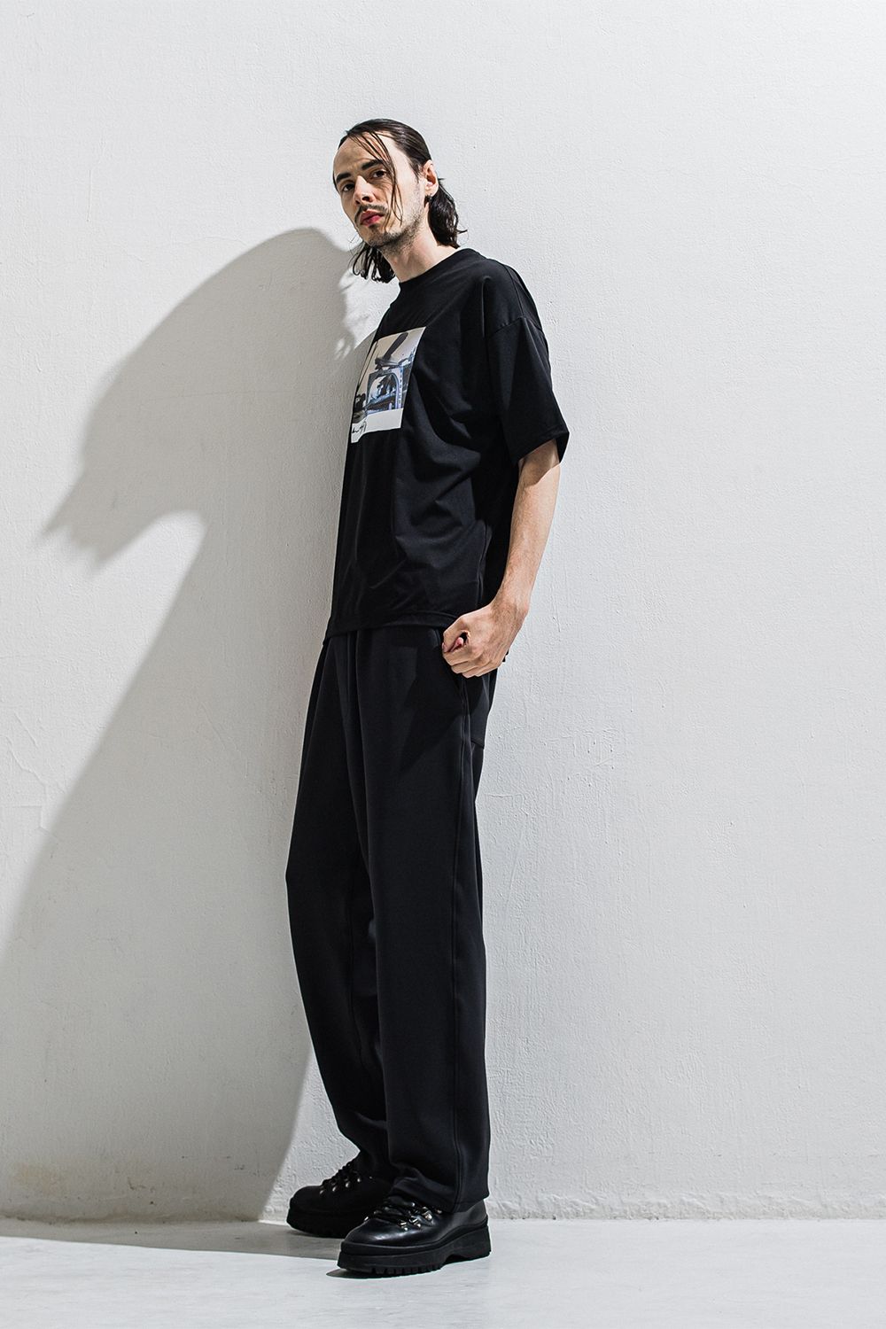 Emilio DB WIDE PANTS / スラックス ワイドイージーパンツ